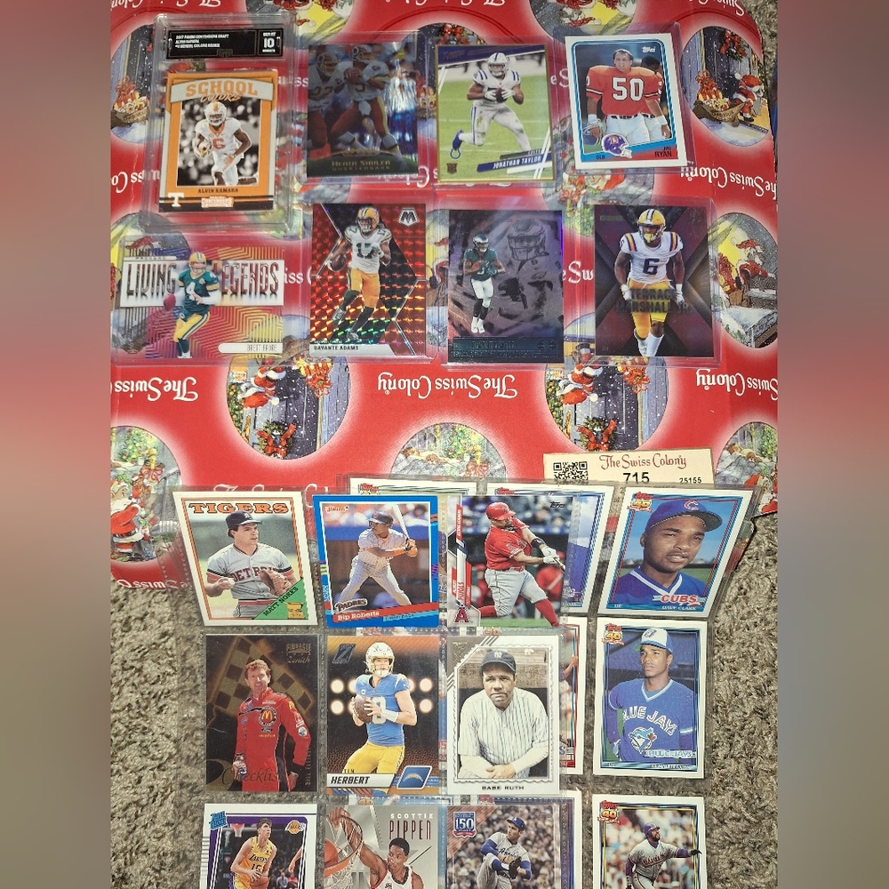 25 card hobby pack/Alvin Kamara rookie Gma 10